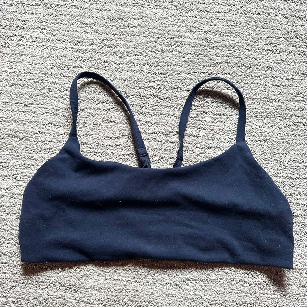 lululemon athletica Navy Thin-Strap Light Support Sports Bra